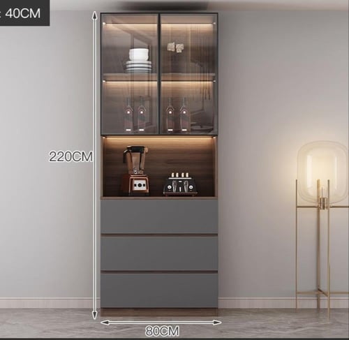 خزانة بإنارة مدمجة