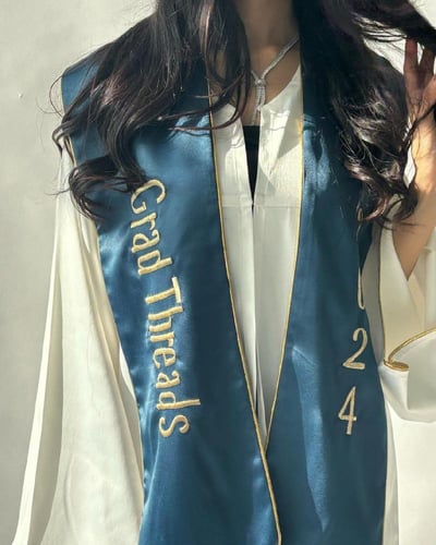 عباية تخرج تركوازي