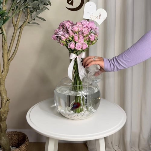 فازتين ورد طبيعي