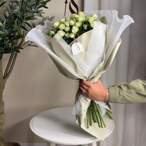 باقة ورد طبيعي