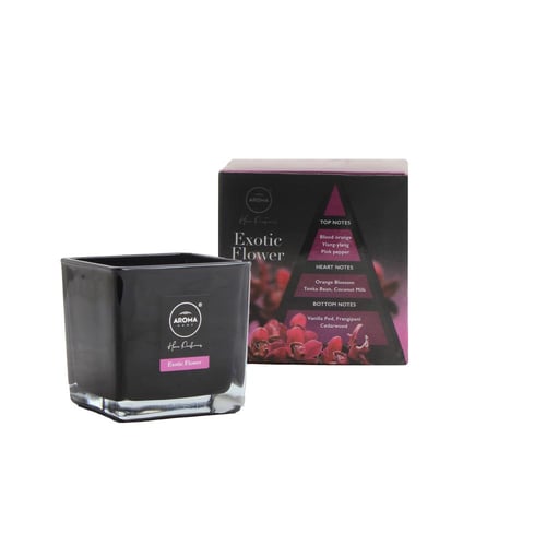 اروما هوم_شمعة معطرة بالزهور الغريبة من السلسلة ال...