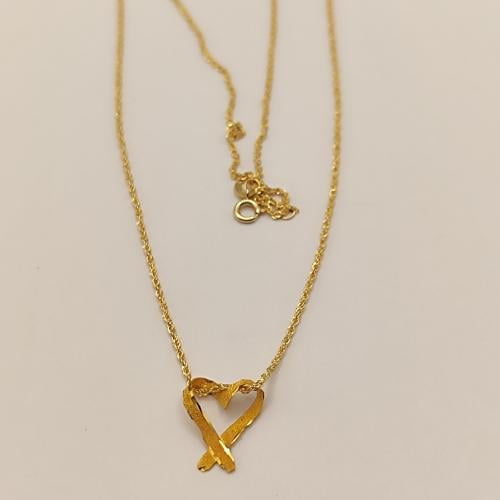 Necklace 18 inches 18k