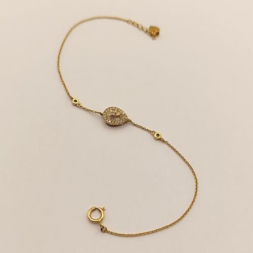 Bracelet 7 inches 18k