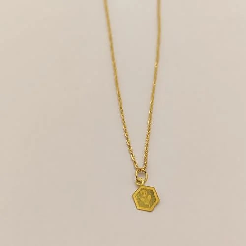 Necklace 18 inches 18k