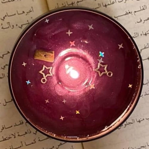 شمعة Mauve stars ( شمعة رزان ♡)