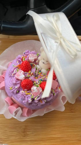 شمعة Bear cake ( شمعة ناريز)