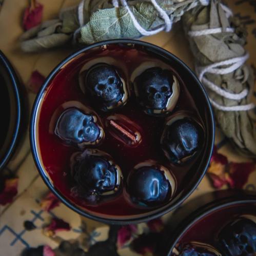 شمعة Blood skulls