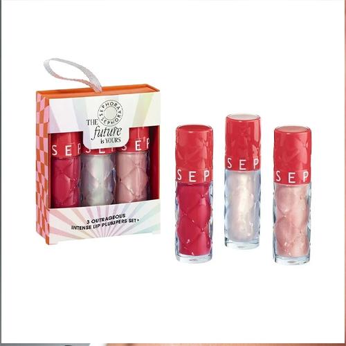 طقم ملمع الشفاه اوتريجاس بلامب من سيفورا 3 قطع