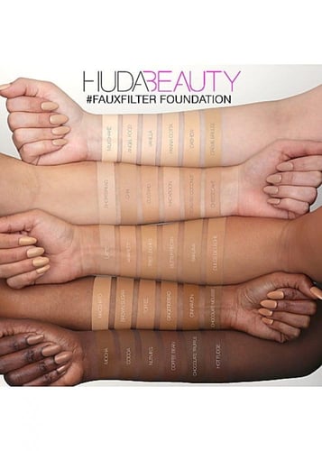 هدى بيوتي كريم اساس فوكس فيلتر ليت لاتيه - 300N