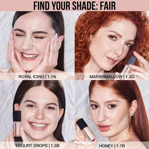 هدى بيوتي كونسيلر سائل مطفي ومشرق هوني 1.7