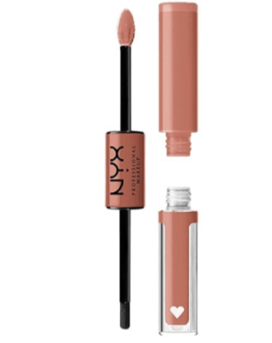 نيكس احمر شفاه روج سائل مع ملمع شفاه فائق اللمعان...