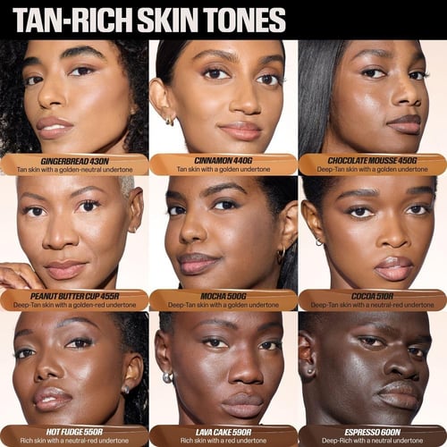 هدى بيوتي كريم أساس إيزي بلير ناتشرال اير براش توف...