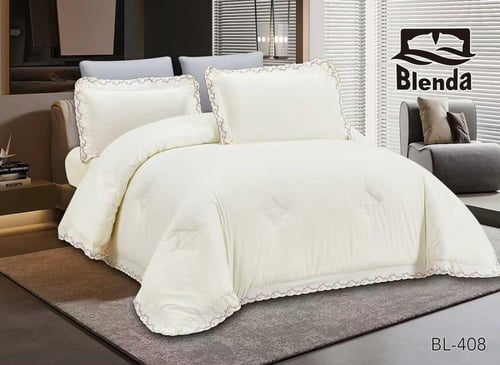 مفرش جولي نفرين 6 قطع مطرز