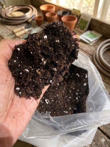 🌿 تربة نباتات داخلية — خفيفة وجاهزة للزراعة