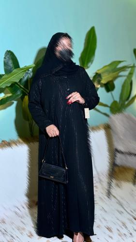 عباية قماش كرب مبطن