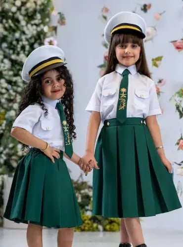 طقم أميرات اليوم الوطني السعودي للبنات