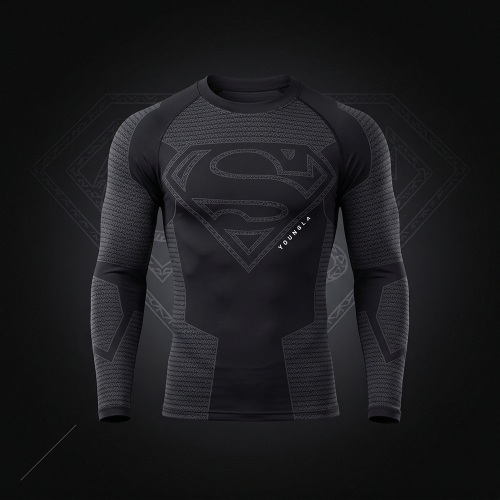SUPERMAN COMPRESSION LONGSLEEVES