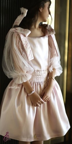 فستان ورد الروح