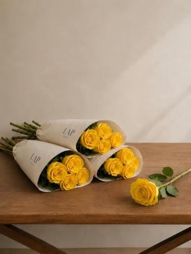 A yellow Jouri flower