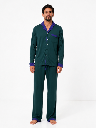 Men's green pajama