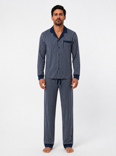 Men's blue pajamas