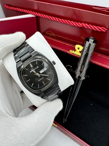 Cartier watch and pen set