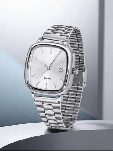 Men's square watch