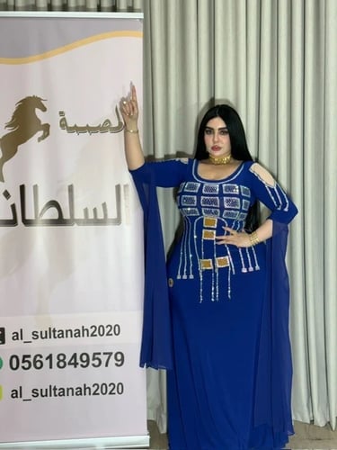 فستان استرتش كرستال