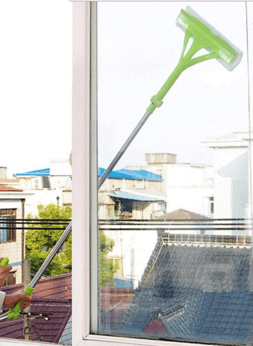 ممسحة تنظيف النوافذ التلسكوبية على شكل حرف U