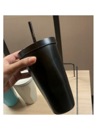 كوب قهوة معزول من الاستانلس ستيل مع غطاء