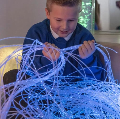 كومبو (أنبوب الفقاعات+ الألياف الضوئية + قطع الملا...