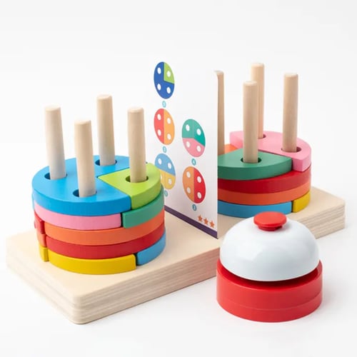 لعبة الأشكال الهندسية 23x11سممع جرس