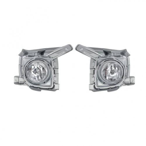 طقم كشاف ضباب لاندكروزر 2012-2015 - فضي