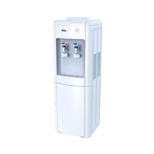 TCL water cooler, white, hot and cold, stand, 2 fa...
