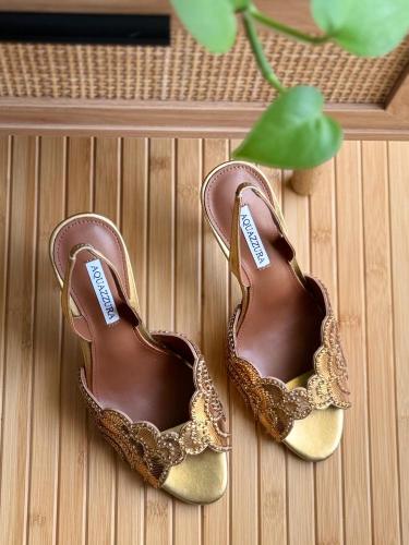 Aquazzura Tequila Mule Heels