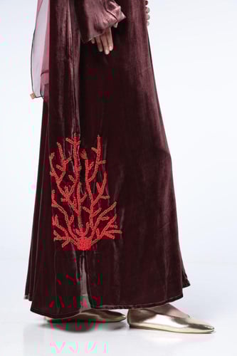 Velvet Coralia | Plum