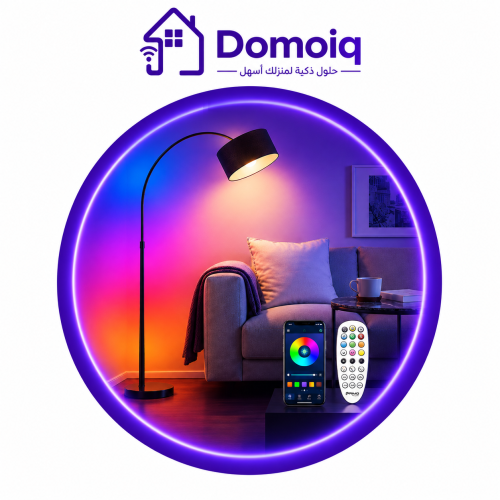 مصباح زاوية LED بتحكم عن بعد متعدد الألوان مصباح زاوية LED بتحكم عن بعد
