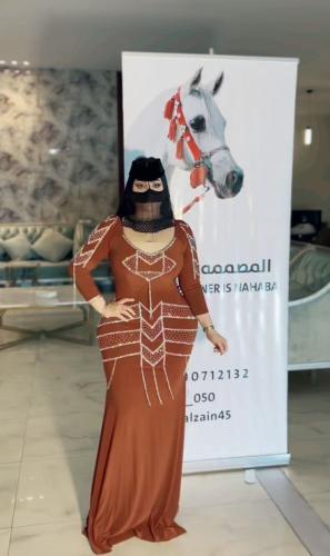 فستان كرستال