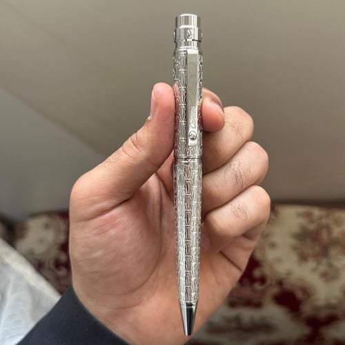 قلم ( كارتير ) سانتوس - فضي
