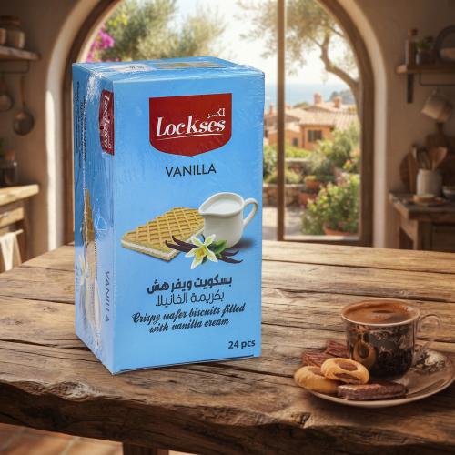 بسكويت لكسز بالفانيلا شد 12