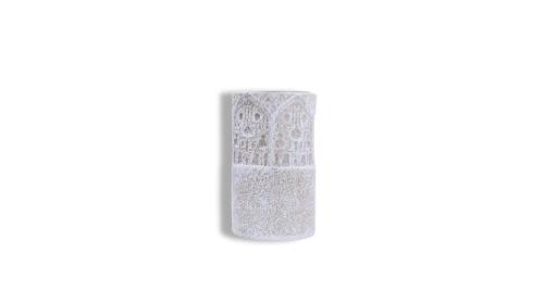 Clay incense burner - decorated