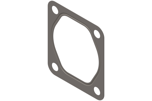 Genuine Cummins GASKET,TURBOCHA 3911941