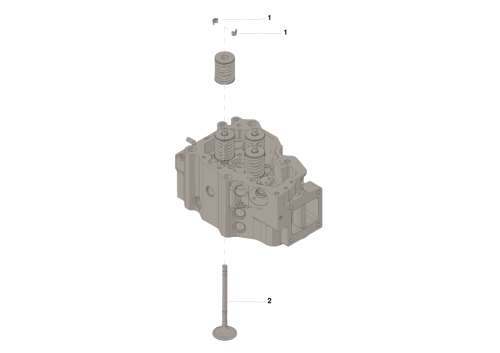 Genuine Cummins Exhaust Valve Kit 3804867