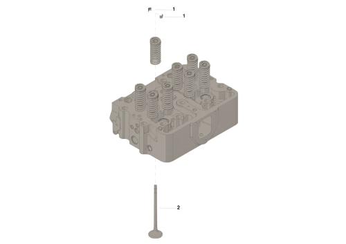 Genuine Cummins Exhaust Valve 3803360 3803519