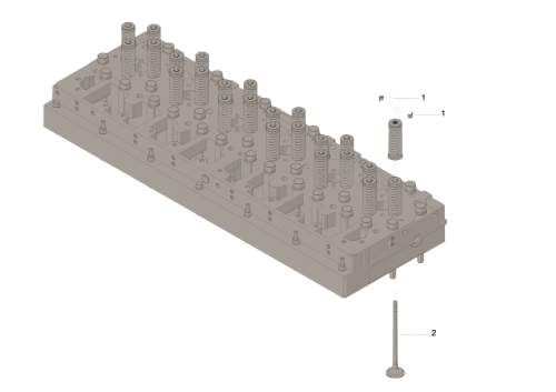 Genuine Cummins Exhaust Valve 3800637