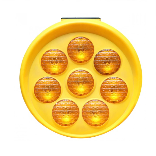 إنارة تحذيرية دائرية تعمل بالطاقة الشمسية للأماكن...