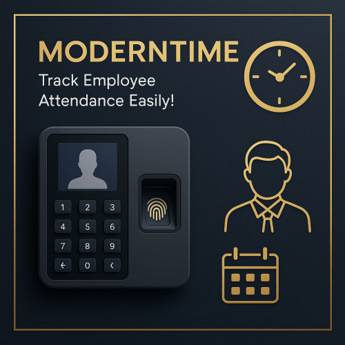 برنامج Modern Time Silver لإدارة حضور وانصراف المو...