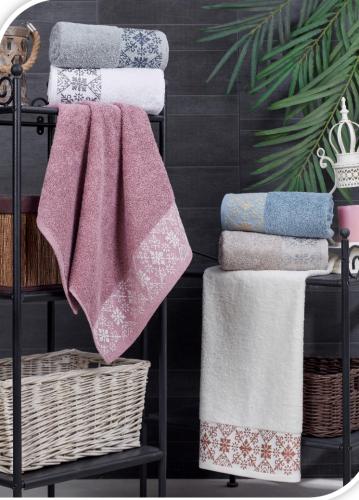 طقم مناشف COTTON MARSILYA TOWEL