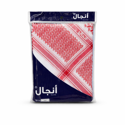 شماغ أنجال أحمر 2026 (بيع بالكورجة)