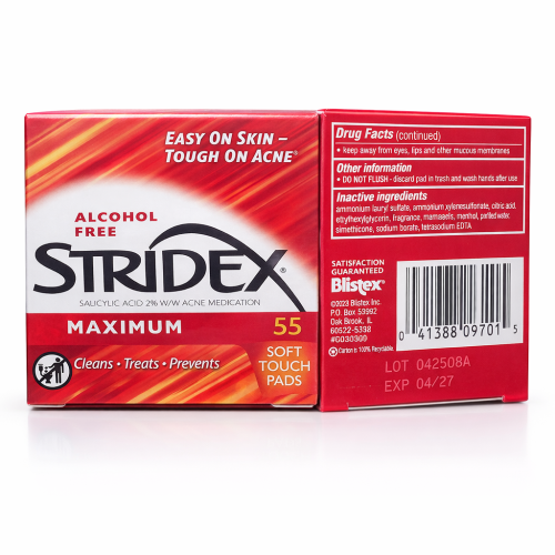 مناديل Stridex لحب الشباب – حجم صغير التصنيف: